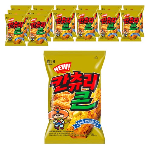 해태제과 NEW 칸츄리콘, 150g, 15개