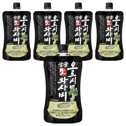 SamKwang 생와사비 오로시, 100g, 5개