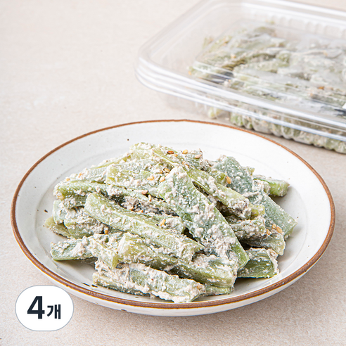 식탁위의사계 궁채들깨 볶음, 120g, 4개