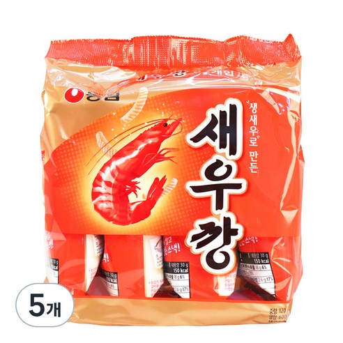 새우깡 미니팩 4개입, 120g, 2개