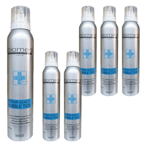 바이오메드 프로페셔널 스캘프 버블틱 헤어 모이스춰라이저, 300ml, 6개