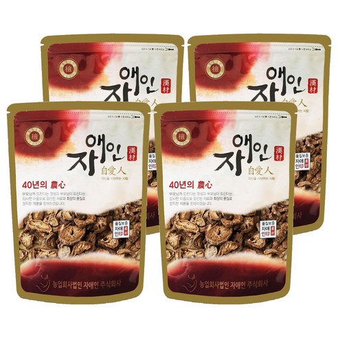 자애인 볶은 우엉차, 400g, 4개