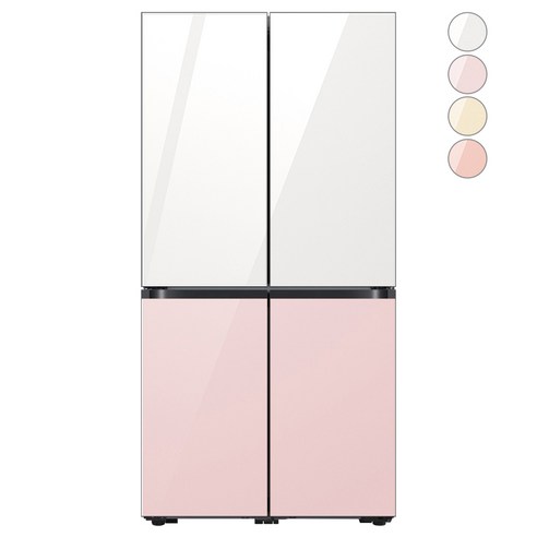 [색상선택형] 삼성전자 비스포크 4도어 냉장고 875L 방문설치