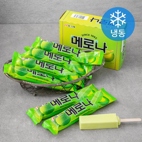 메로나 (냉동), 600ml, 3개 아이스크림 Best Top5