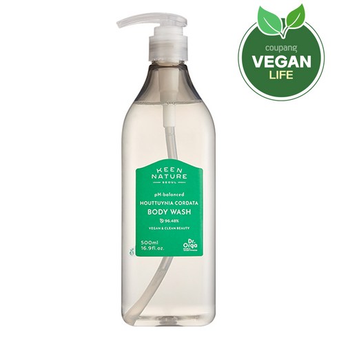 민감한 피부를 위한 완벽한 바디워시: 닥터올가 약산성 어성초 바디워시
