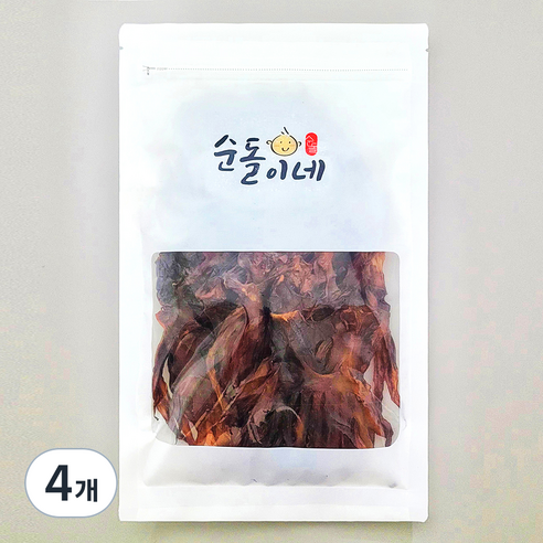 순돌이네 납작 숏다리, 4개, 200g