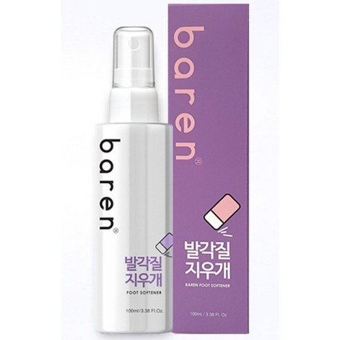 바렌 풋 소프트너로 매끈하고 촉촉한 발, 자신감 있는 발걸음을!