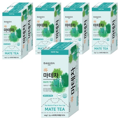 다하다 마테차, 1.1g, 40개입, 6개