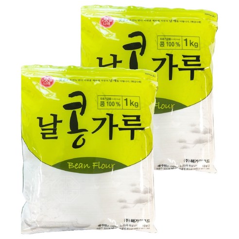 해가원 날콩가루, 2개, 1kg