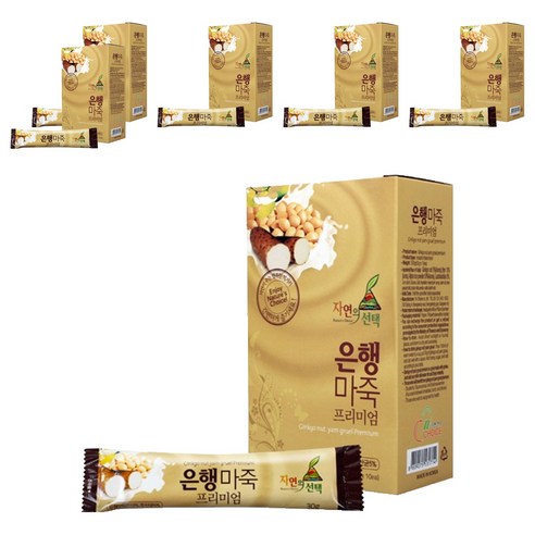 엔초이스_프리미엄은행마죽, 30g, 60개