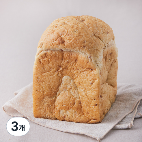 브로드카세 쌀 발효종 페퍼로니 할라피뇨 식빵, 220g, 3개