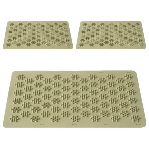 바로스파인 스파크 매트 350 x 540 mm, 3개, 린넨베이지