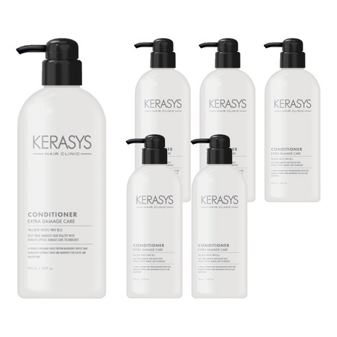 케라시스 엑스트라 데미지 케어 린스, 750ml, 6개