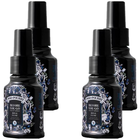 푸푸리 토일렛 퍼퓸 로열플러쉬 본품, 41ml, 4개