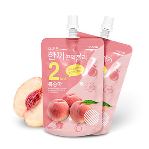 더존건강 더조은 한끼곤약젤리 복숭아, 150ml, 1박스