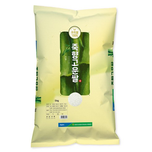 담양군농협 죽향 고운 쌀, 5kg, 1개
