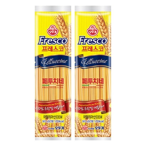 오뚜기 프레스코 페투치네, 2개, 500g