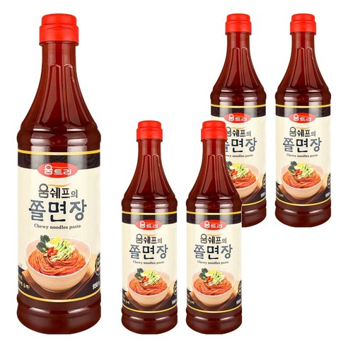 움트리 움쉐프의 쫄면장, 950g, 5개