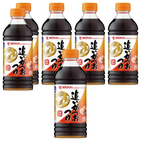 미쯔칸 농축 쯔유, 500ml, 6개