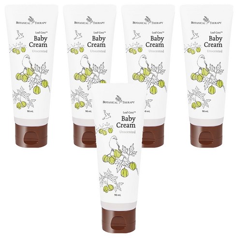 보타니컬테라피 베이비크림, 90ml, 5개