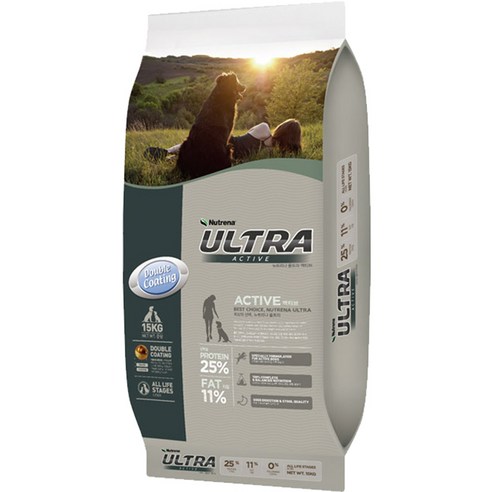   Nutrina Ultra All Age Ultra Active Dry Feed, 1 Unit, 15 kg