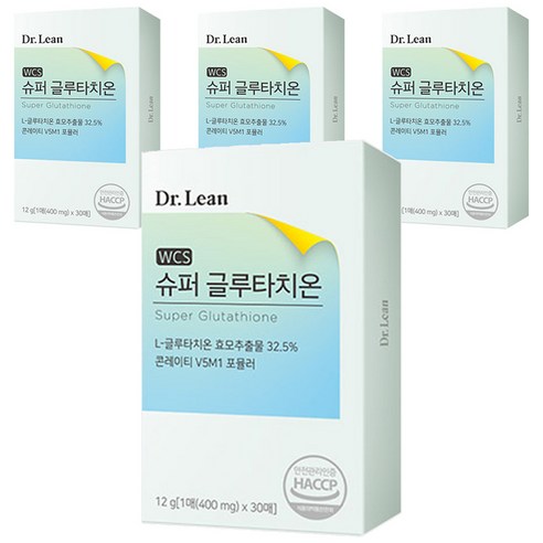 닥터린 WCS 슈퍼 글루타치온 필름, 12g, 4개