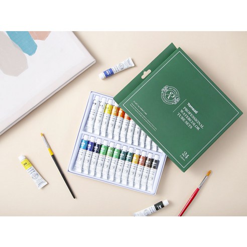 탐사 전문가용 수채화 물감으로 칙칙한 그림은 이제 그만, 나만의 색깔을 찾아보세요!