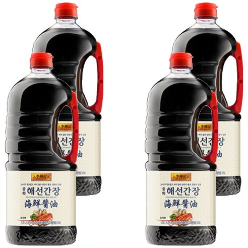 이금기 중화 해선간장, 1.75L, 4개
