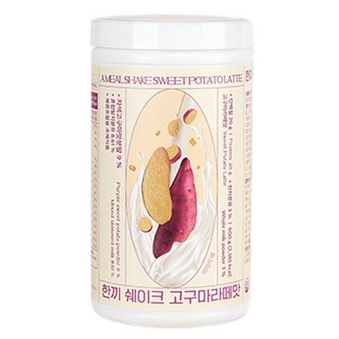 뷰니스 한끼 쉐이크 고구마라떼맛 대용량, 600g, 1개