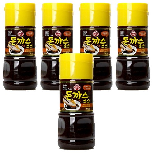 오뚜기 돈까스소스 S, 290g, 5개