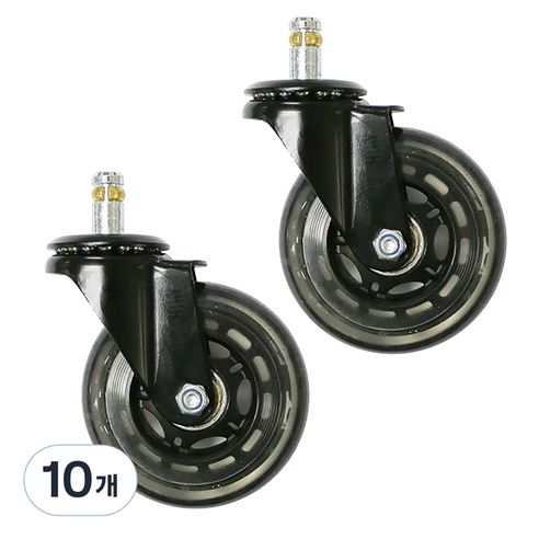 엠파이어 링회전 인라인바퀴 D2L1122 75mm, 10개