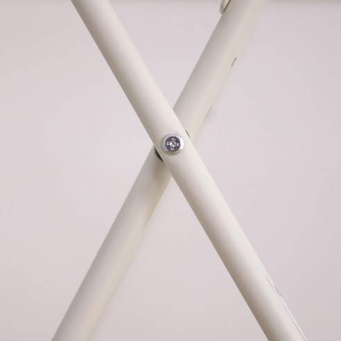  소프시스 튜브 접이식 책상 863, 티크 + 화이트 