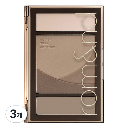 롬앤 베러 댄 컨투어 셰이딩 20.5g, 02그레이쿨, 3개