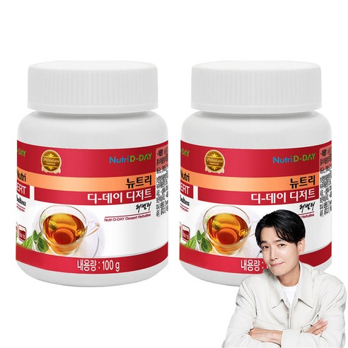 뉴트리디데이 디저트 허벌티, 100g, 1개입, 2개