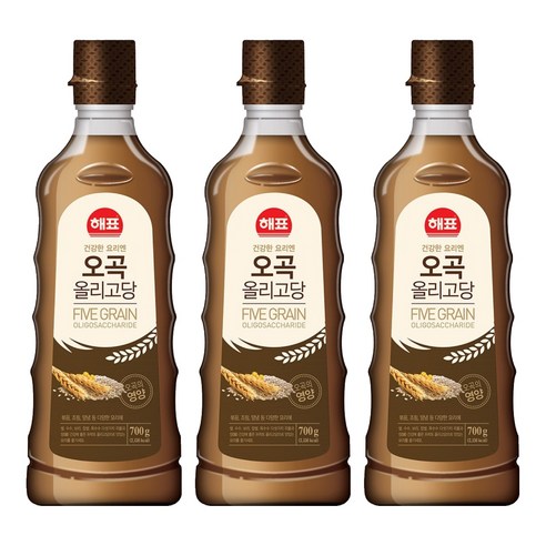 해표 오곡올리고당, 700g, 3개