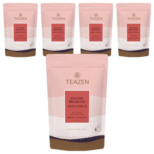 티젠 잉글리쉬 브렉퍼스트 삼각티백, 1.5g, 25개입, 5개