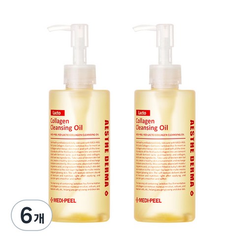 메디필 아기모공 레드 락토 콜라겐 클렌징 오일, 200ml, 6개