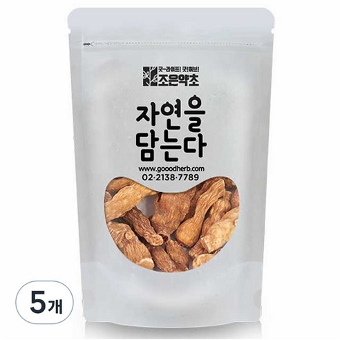 조은약초 둥굴레, 5개, 200g