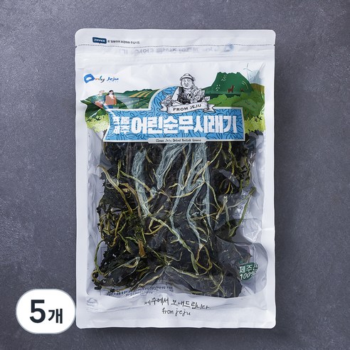 프롬제주 제주산 어린순 무시래기 100g, 5개
