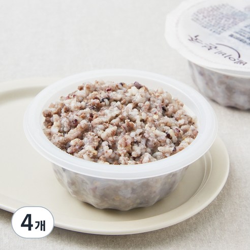 베이비본죽 한우 오곡 영양 진밥 완료기, 200g, 4개
