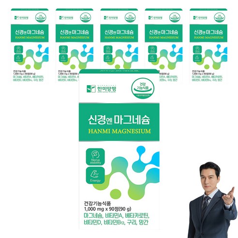 한미양행 신경엔 마그네슘, 6개, 90정