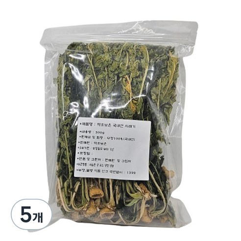 약초보은 건시래기, 300g, 5개