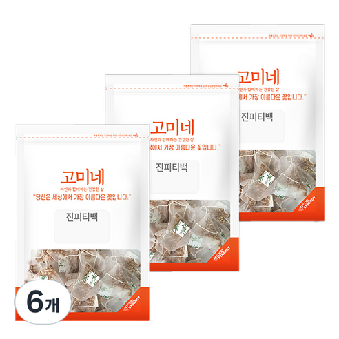고미네 진피티백, 1g, 50개입, 6개