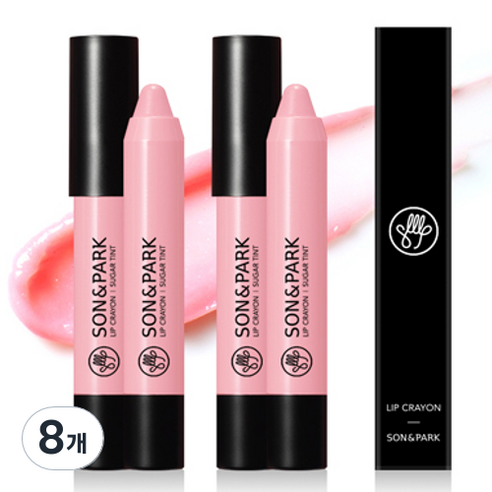 손앤박 립크레용 2.7g, 06 슈가틴트, 8개