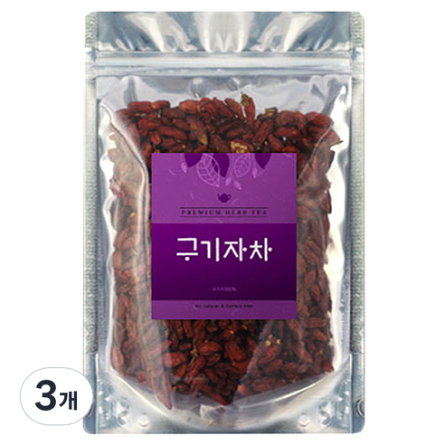 아름드레 대용량 리필 구기자차, 50g, 3개