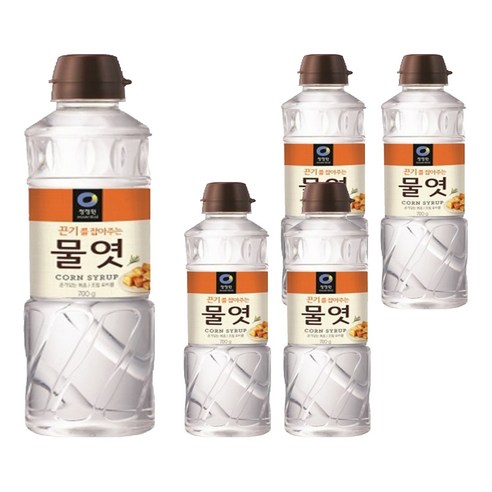 청정원 물엿, 700g, 5개