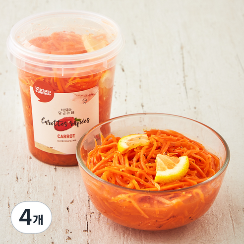 키친콤마 당근라페, 320g, 4개