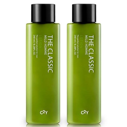 C2Y 더클래식 옴므 마일드 2중 로션, 250ml, 2개