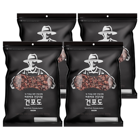 넛츠팜 건포도, 800g, 4개
