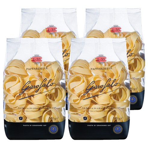가로팔로 파파델리 파스타, 500g, 4개